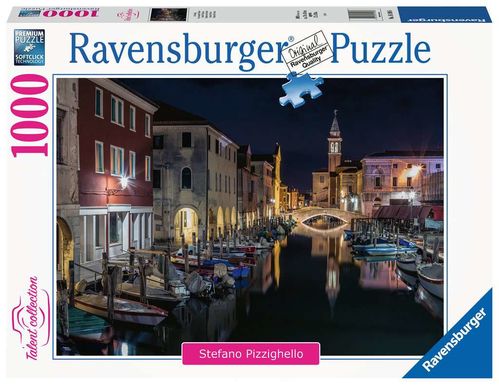 Juego Ravensburger, puzzle adulto 1000 fotos y paisajes Canales de Venecia (1/1)
