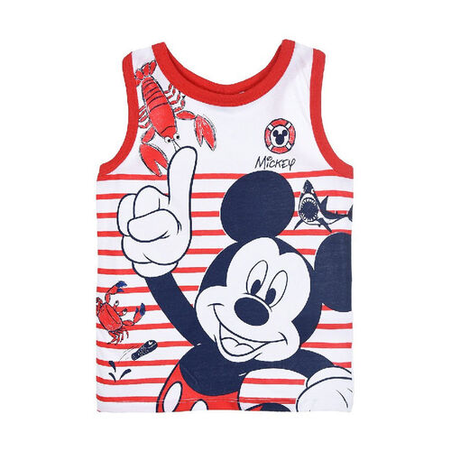 Camiseta tirantes de algodón de Mickey Mouse