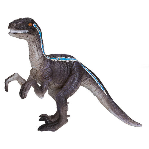 Mochila 3D convertible en escenario de juegos con 2 figuras de dinosaurios (T-Rex y Velociraptor), incluye catalogo coleccionistas