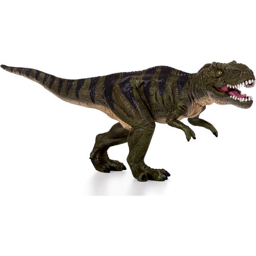Mochila 3D convertible en escenario de juegos con 2 figuras de dinosaurios (T-Rex y Velociraptor), incluye catalogo coleccionistas