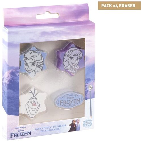 Pack 4 gomas de borrar de Frozen 2 (6/48)