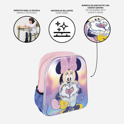 Mochila infantil confetti de Minnie Mouse (2/12)