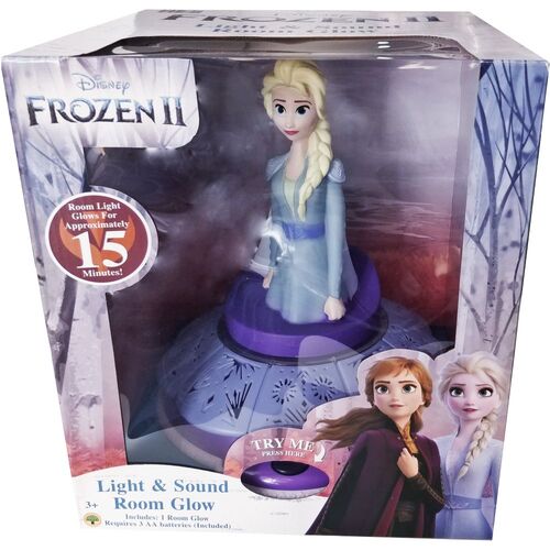 Lmpara led 3D con musica de Frozen 2 Elsa