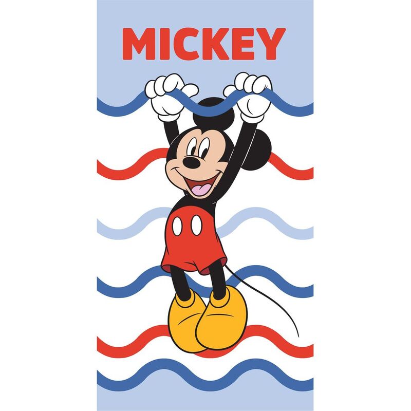 Toalla playa algodón 320gr de Mickey Mouse