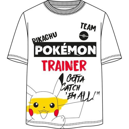 Camiseta juvenil/adulto de Pokemon - talla L