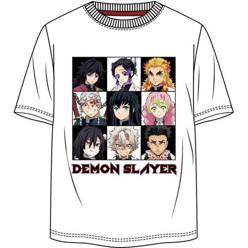 Camiseta juvenil/adulto de Demon Slayer (colección manga) - talla S