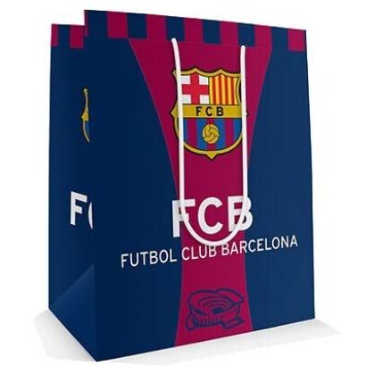 Bolsa de papel regalo de FC Barcelona