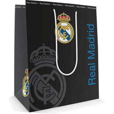Bolsa de papel regalo L de Real Madrid