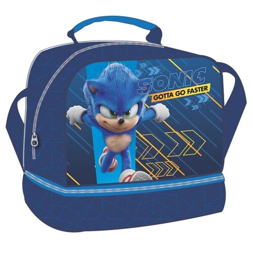 Bolsa portamerienda con 2 compartimentos de Sonic