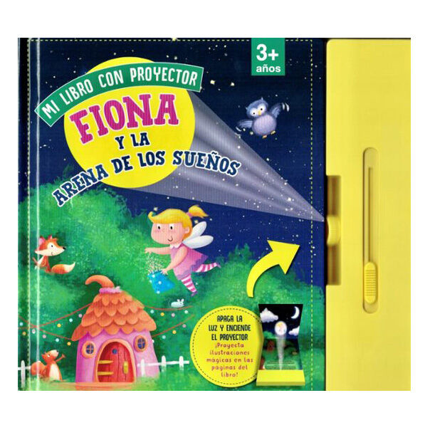 Libro con proyector 'Fiona y la arena de los sueños'