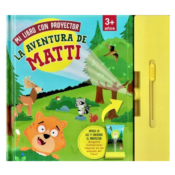 Libro con proyector 'la aventura de Matti'