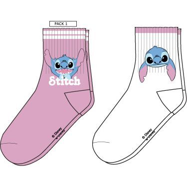 Pack 2 calcetines de Lilo & Stitch