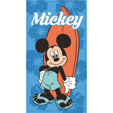 Toalla playa microfibra 70x140cm de Mickey Mouse