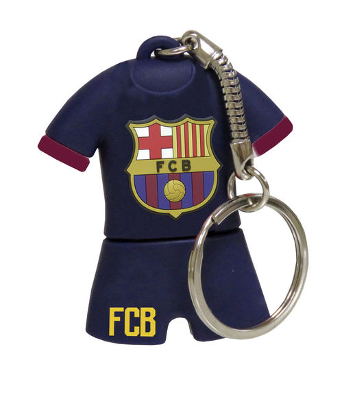 Pendrive 8GB rubber con forma de camiseta de Fc Barcelona (2/50)