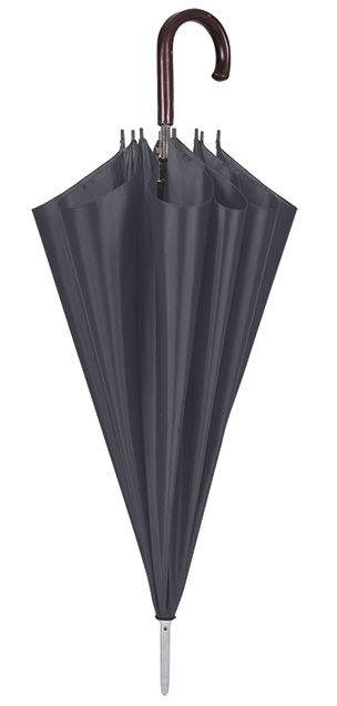 Paraguas hombre 65cm automatico color oscuro de Perletti Basic